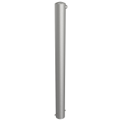 Stainless steel post |  102 mm | stationary, for casting in concretetotal length: 1200 mm | without lock | with 1 eyelet